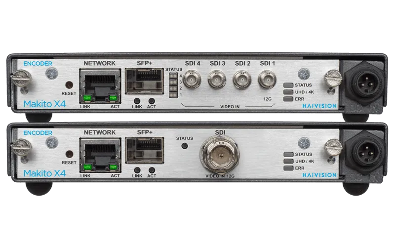 Makito X4 video encoder