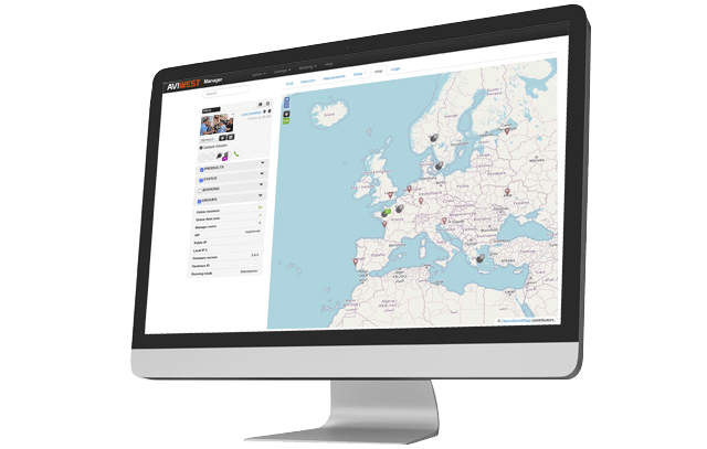 Haivision Manager geolocalisation