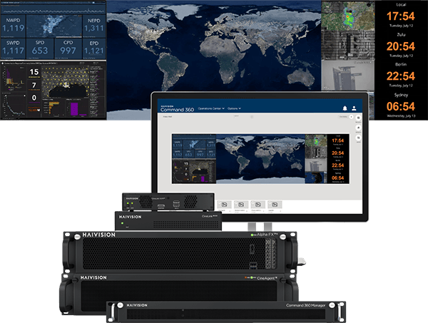 Command 360 Video Wall Solution