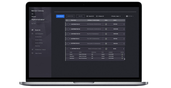 Haivision SRT Gateway