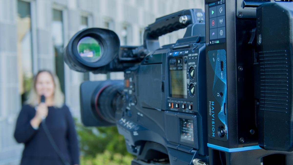 Haivision Pro Transmitter for Remote Broadcast
