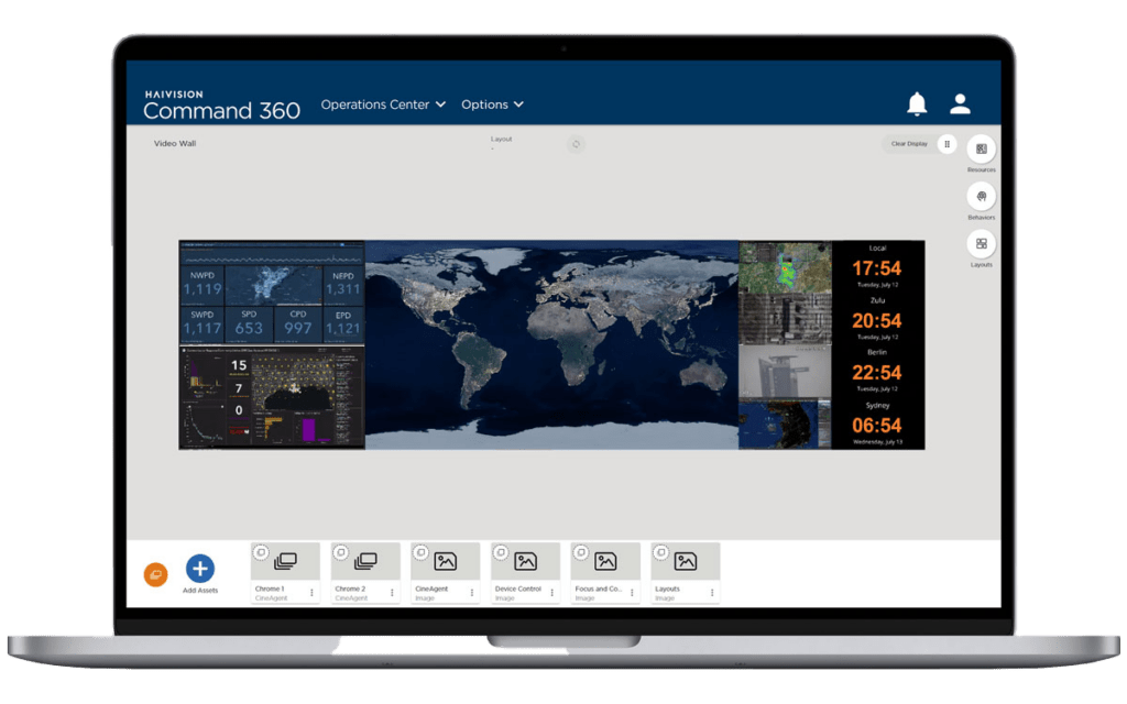 Command 360 User Interface