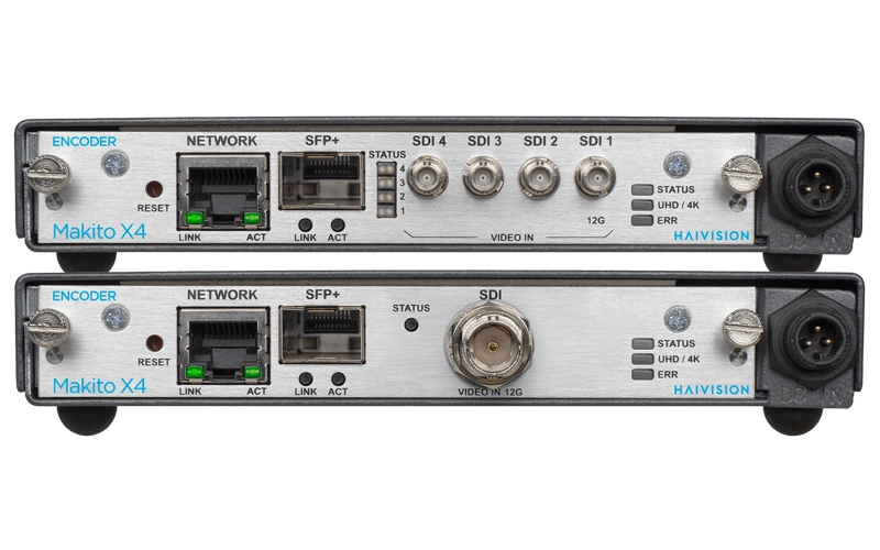 Makito X4 video encoder