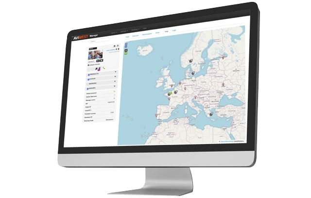 Haivision Manager geolocalisation