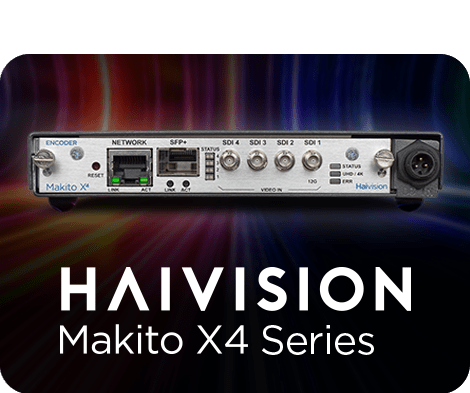 Haivision Makito X4 Video Encoder