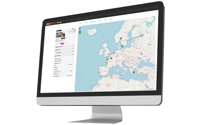 Haivision Manager geolocalisation