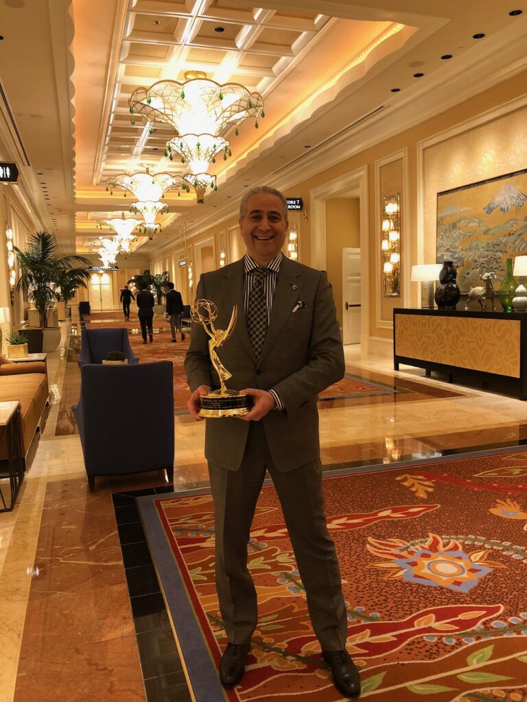 Haivision CTO with Emmy