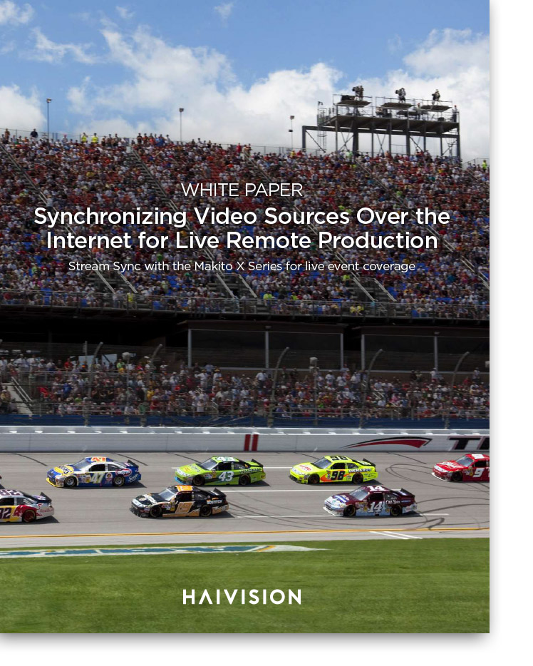 Synchronizing Video Sources Over the Internet