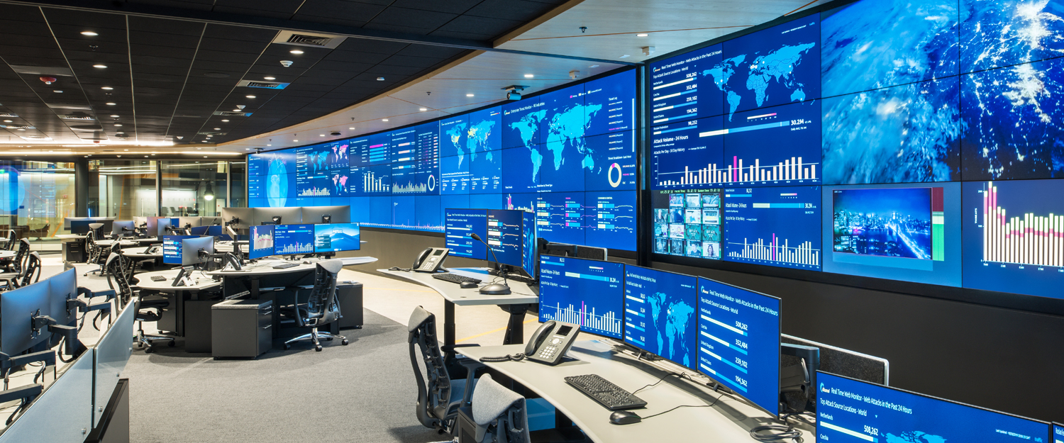 Akamai Operations Center Video Wall