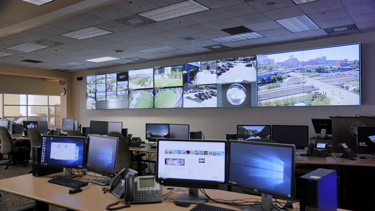 Cleveland Department of Public Safety Ops Center