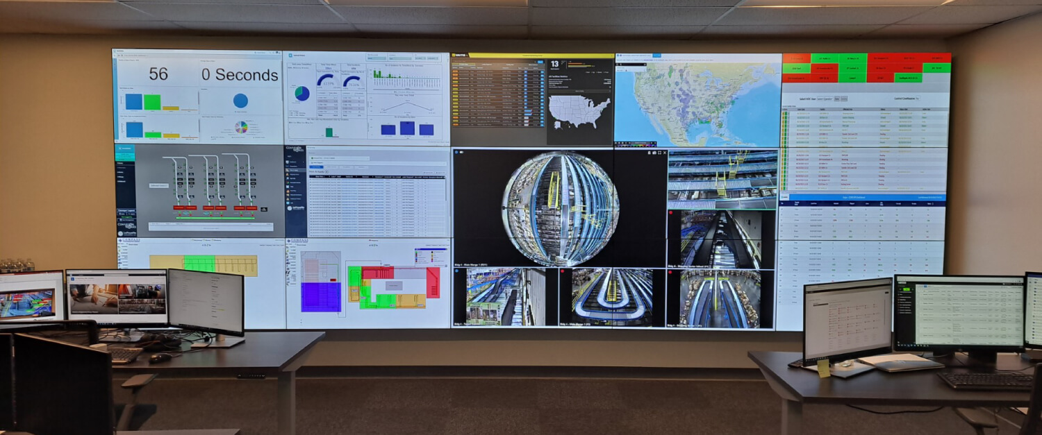 Video wall solution of centralized monitoring