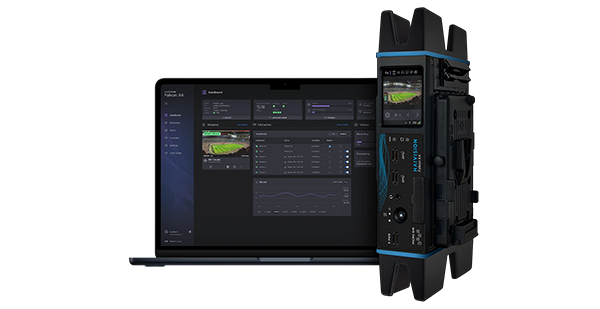 Haivision Falkon X4 mobile transmitter