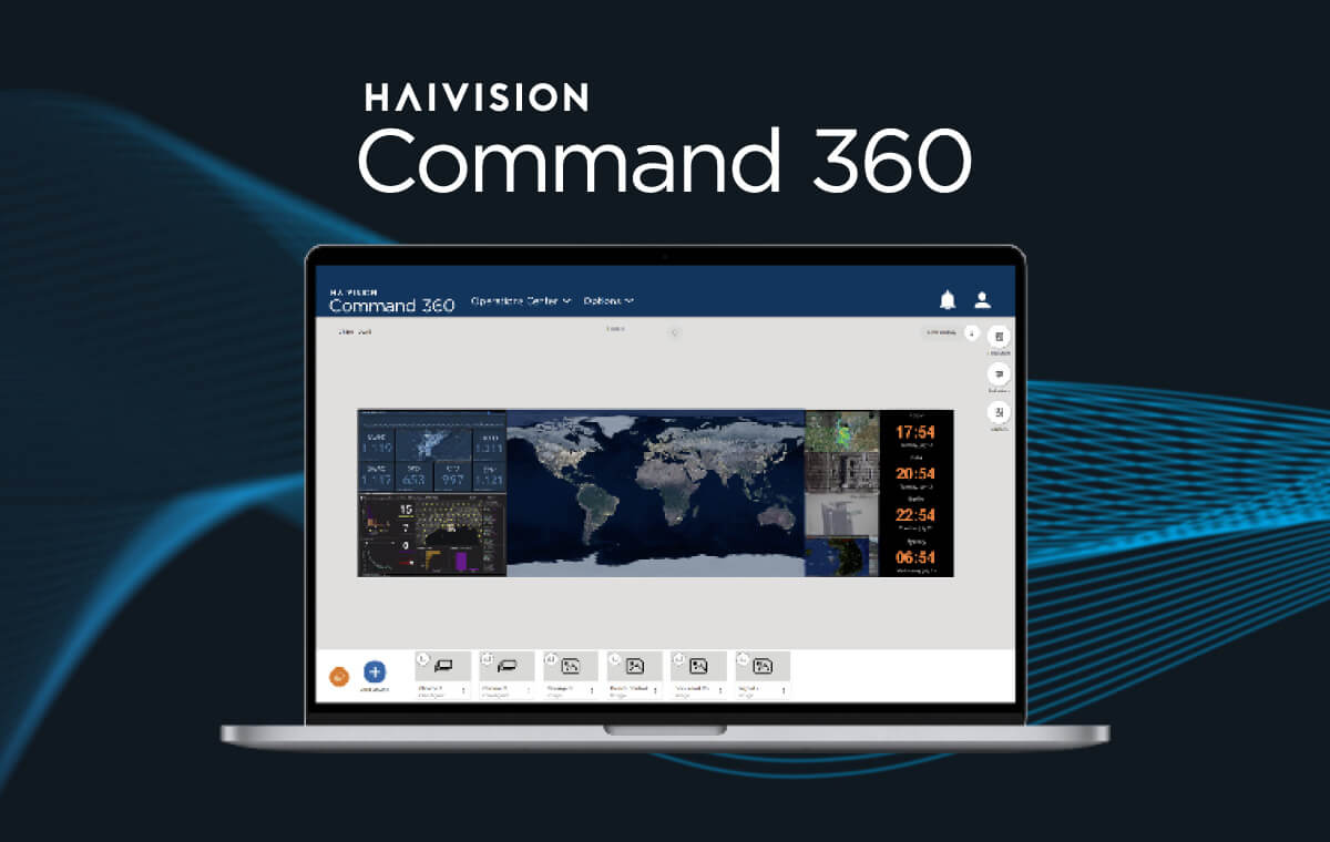 Haivision Command 360 - Video Wall Software