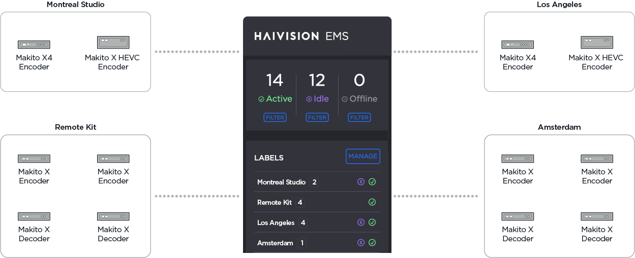 Haivision EMS Diagram