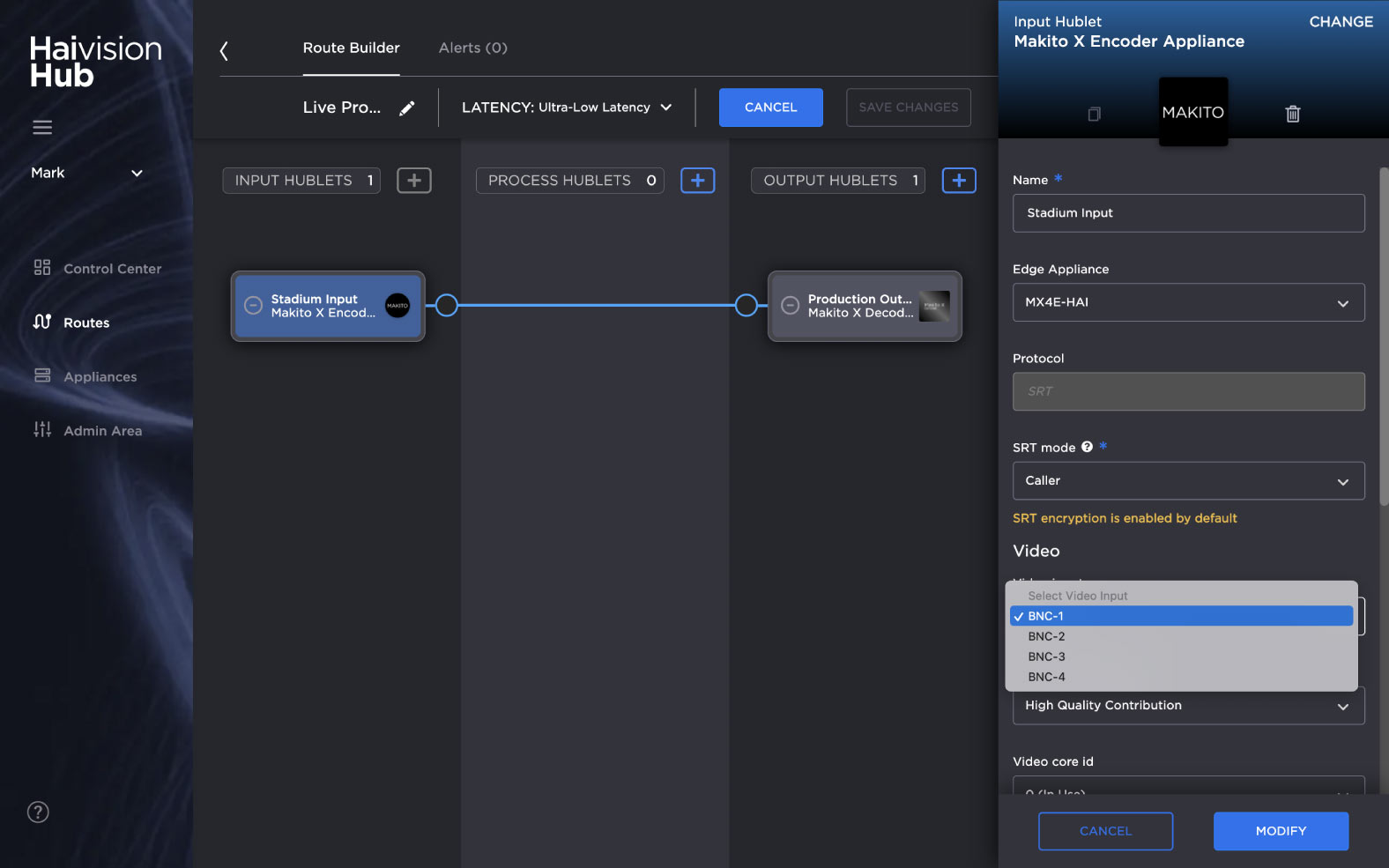 Haivision Hub Appliance Management