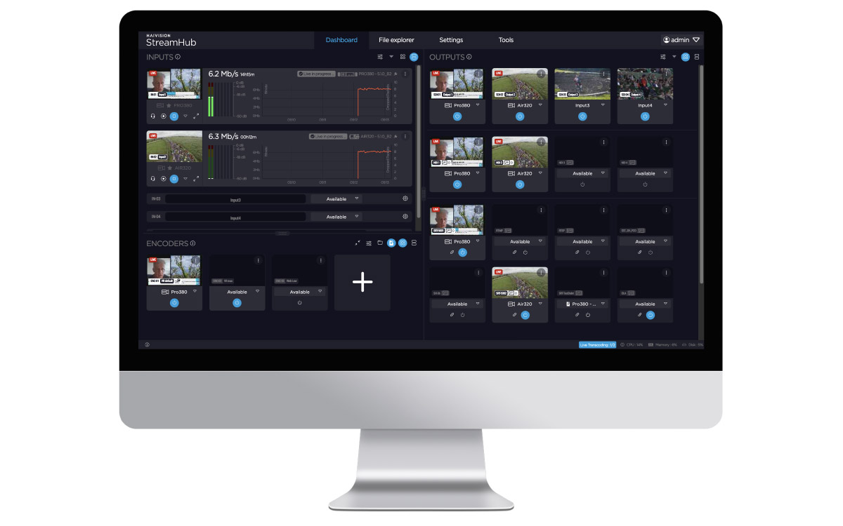 StreamHub Advanced Receiver and Distribution Platform