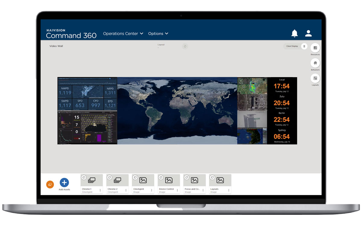 Command 360 User Interface