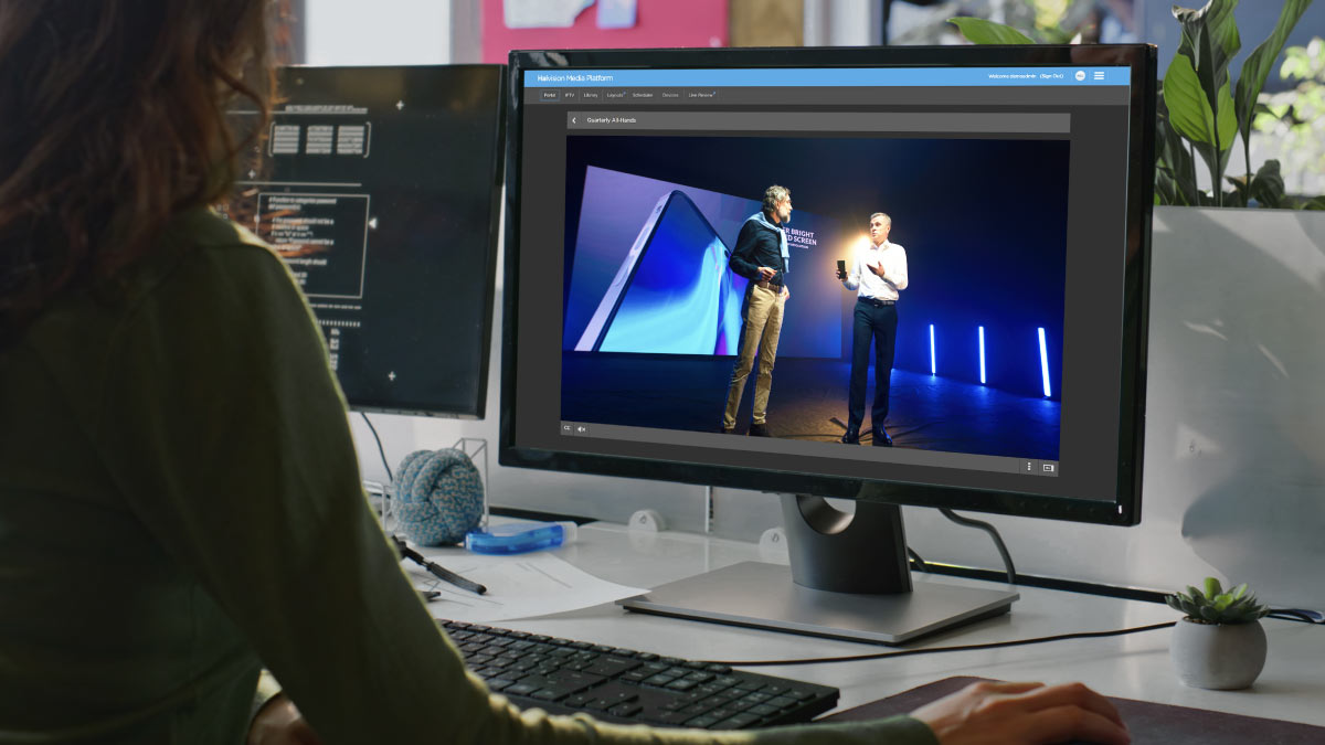 corporate communications with Haivision Media Platform