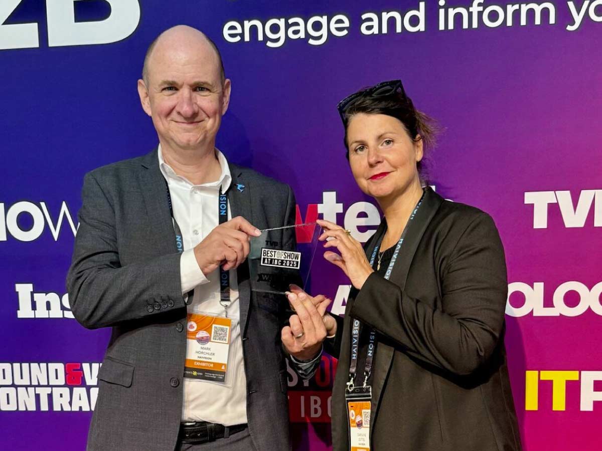 Falkon X2 wins Best of Show Award at IBC202