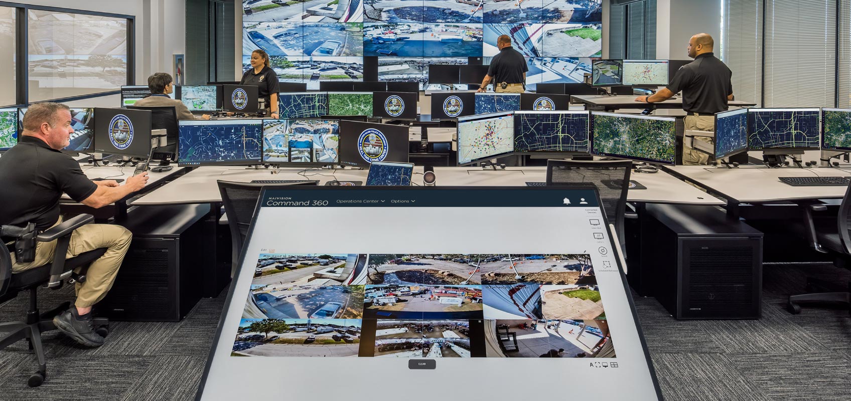Video Wall Content with Haivision Command 360