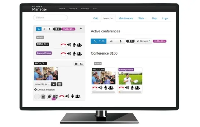 Haivision Manager central desktop