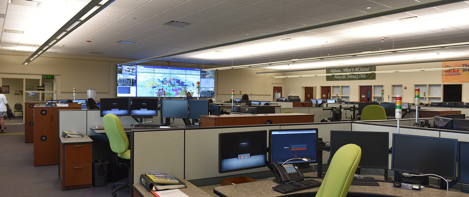 Montgomery 911 Call Center Video Wall Solutions