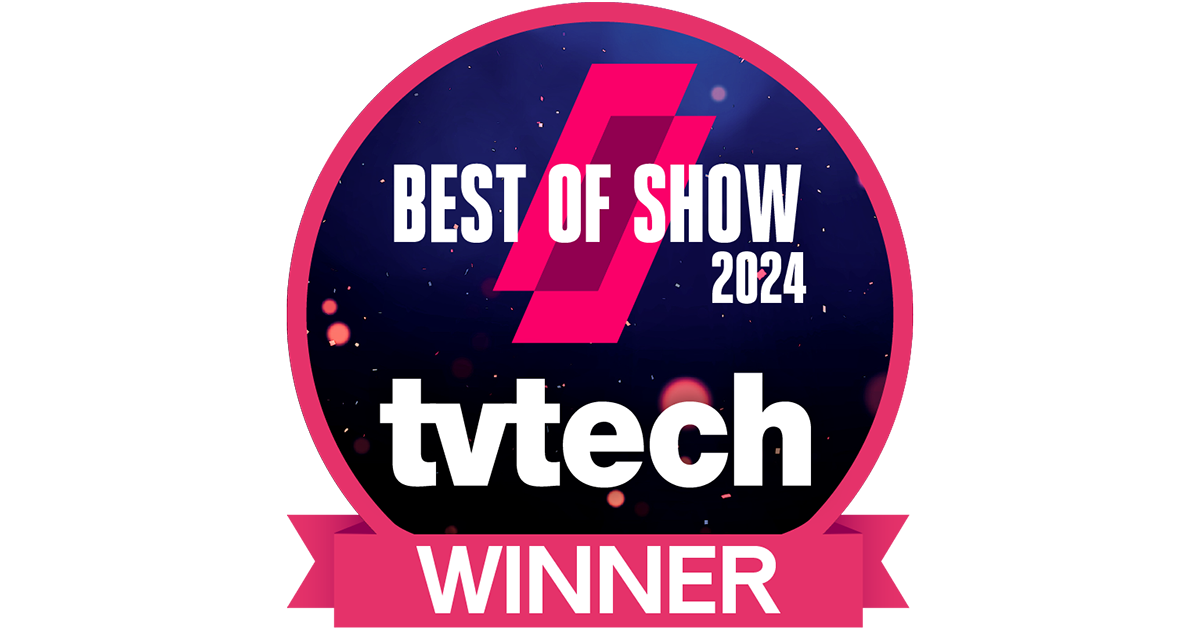 TVTech Best of Show Award at NAB 2024