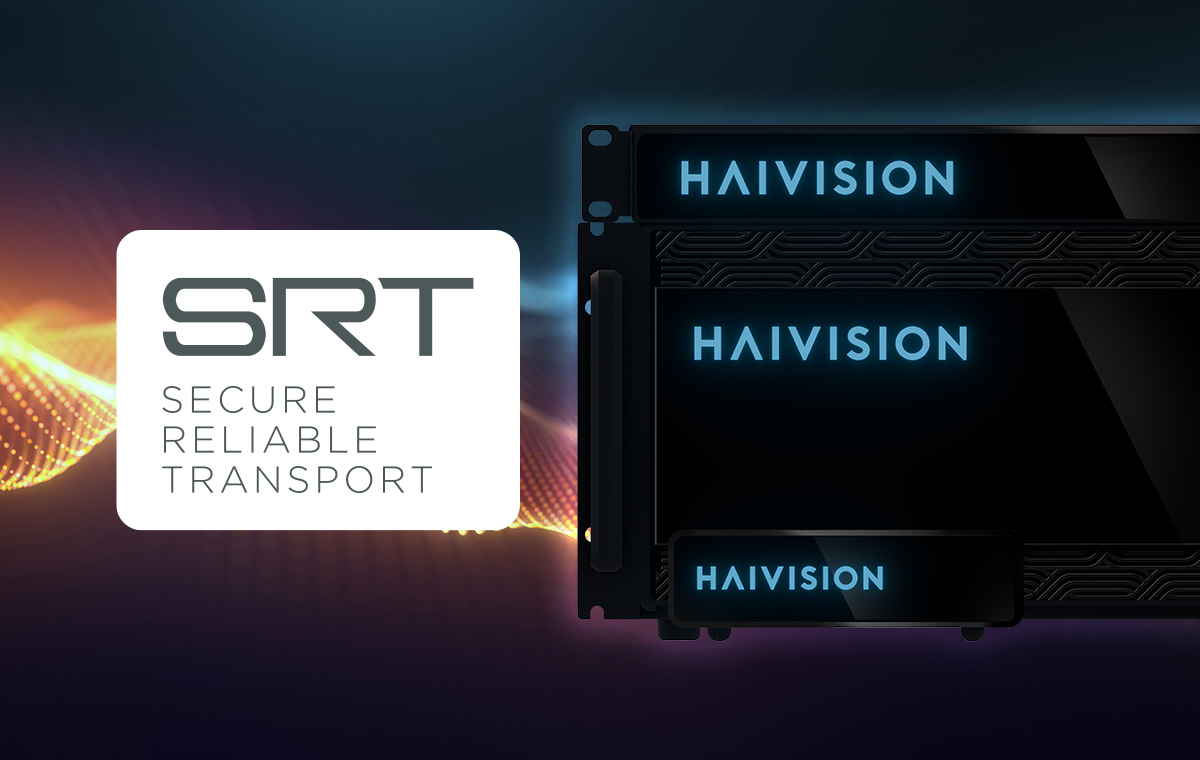 Native SRT for reliable streaming