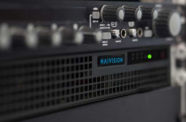 Haivision StreamHub Professional receiver