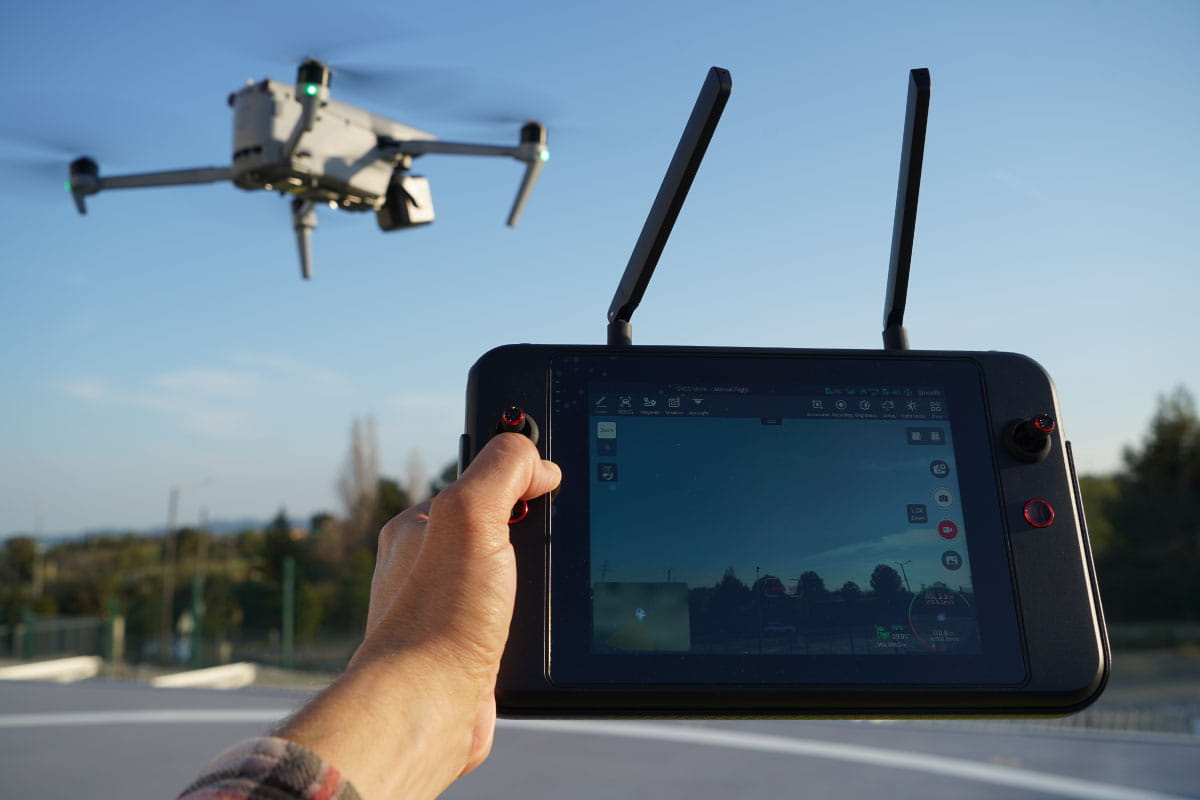Streaming Live from a Drone