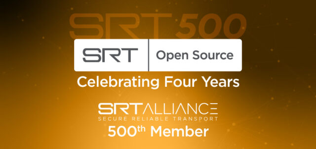 Srt Email Sign In SRT Protocol Turns 4 & the 500th SRT Alliance Member