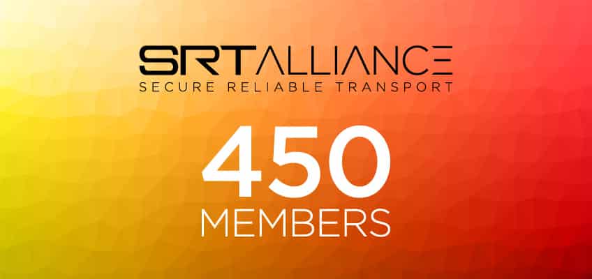 SRT Alliance surpasses 450 members