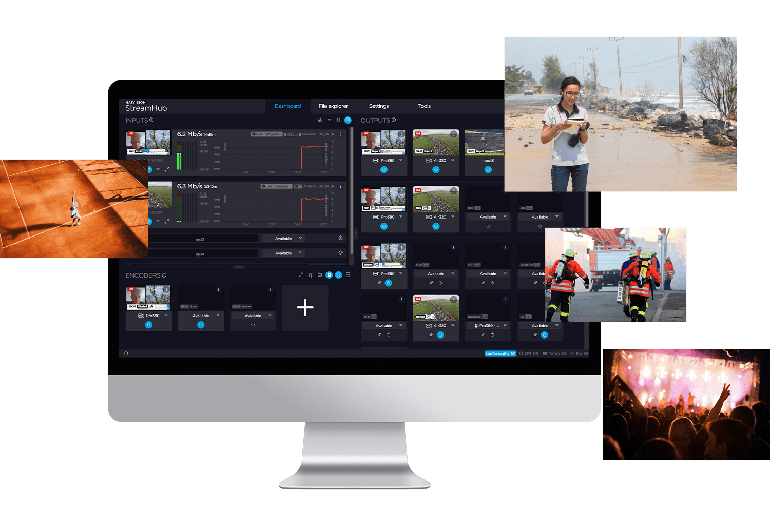 Haivision StreamHub Advanced Receiver and Distribution Platform