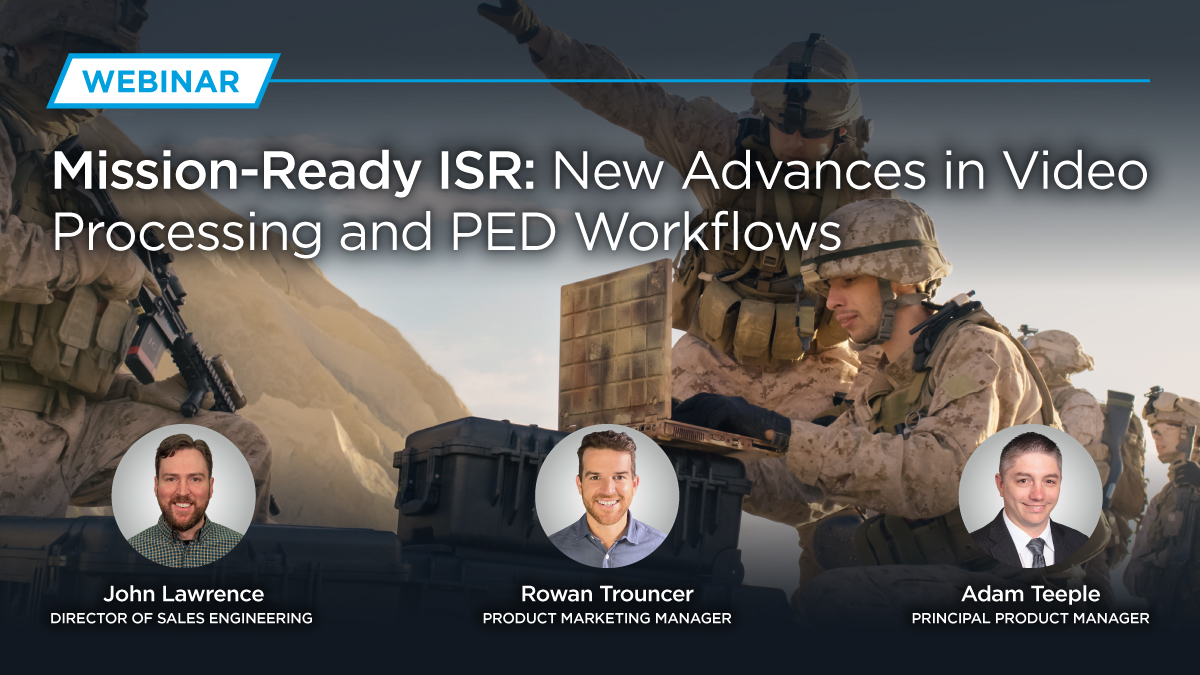 ISR Video Technology Update | Webinar VOD
