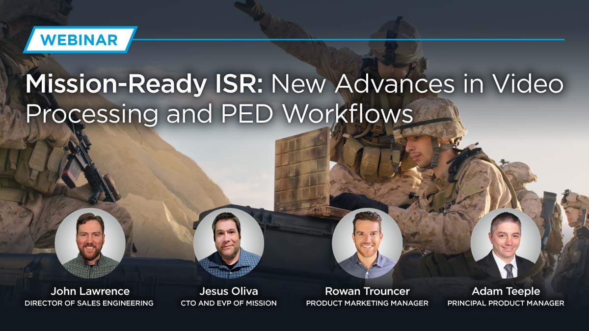ISR Video Technology Update | Webinar VOD