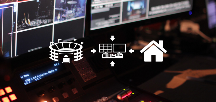 remote production distributed and at-home workflows