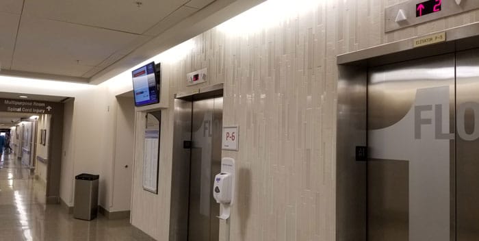 Digital signage at VASDHS
