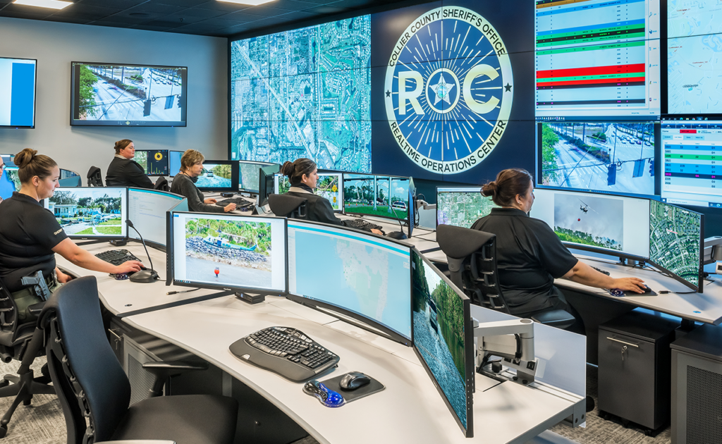 Real Time Crime Center Video Wall Solution