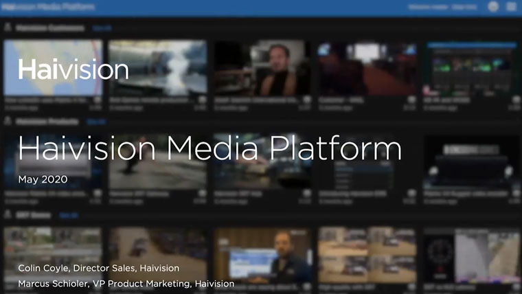 HMP haivision webinar